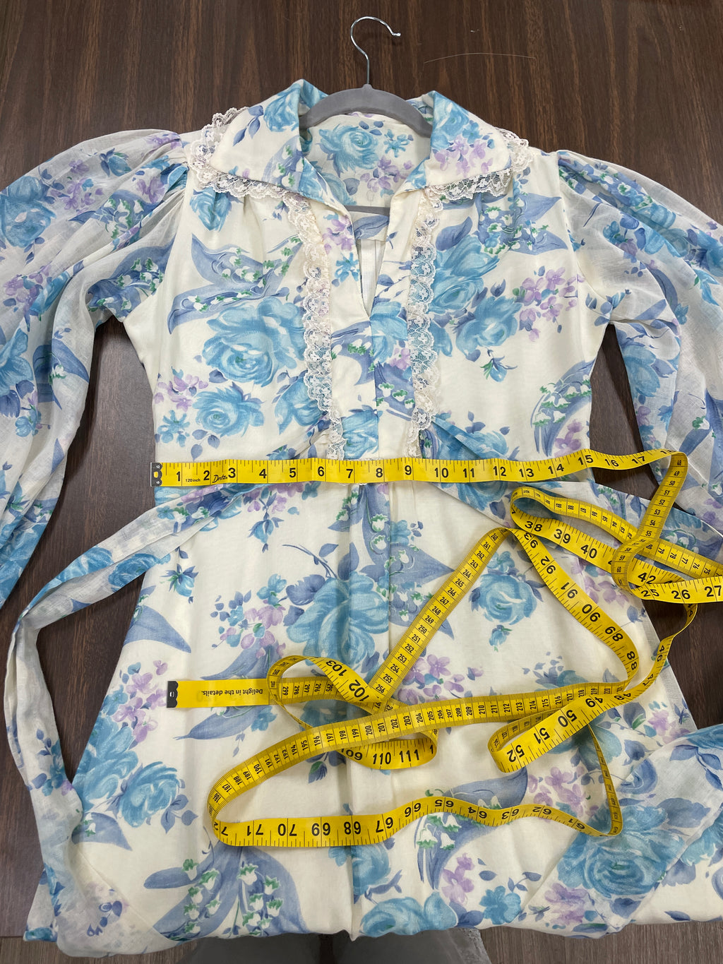 70s ZUM ZUM Floral Prairie Dress