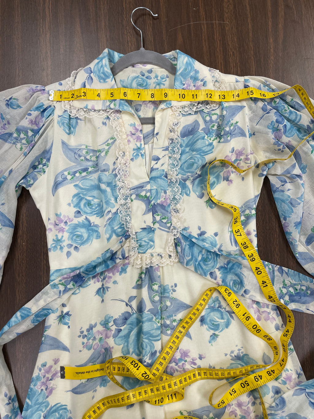 70s ZUM ZUM Floral Prairie Dress