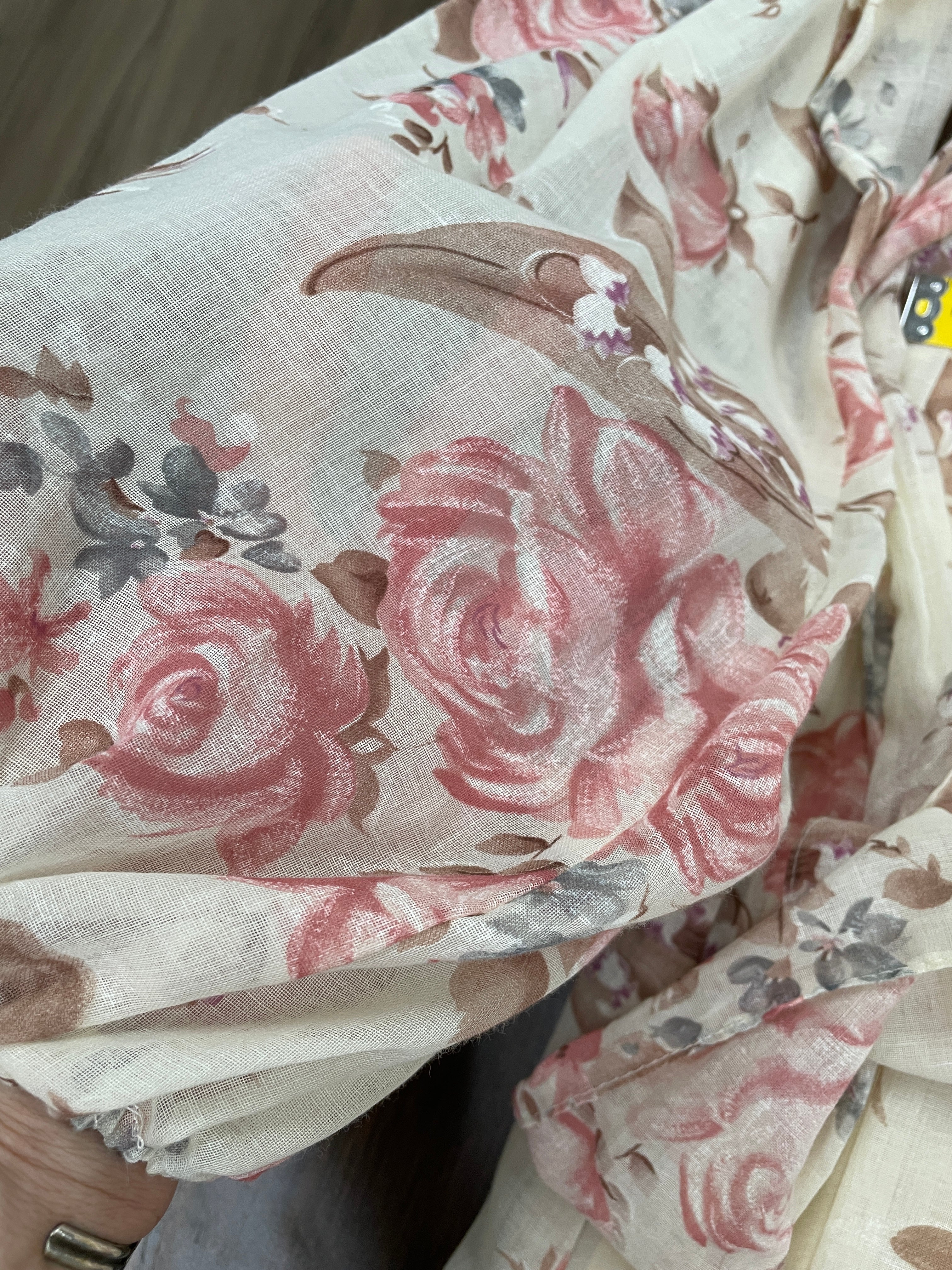 70s Floral Maxi Dress
