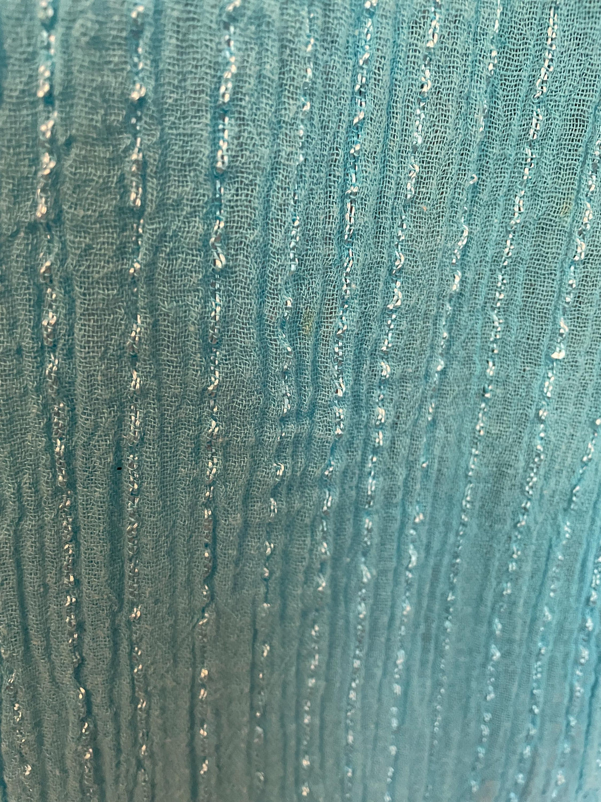 Vintage 70s Gauze Dress: Grecian Boho Flutter Sleeve Cotton Nightgown (Size 6-10)